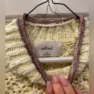 Yellow Chunky Aritzia Sweater